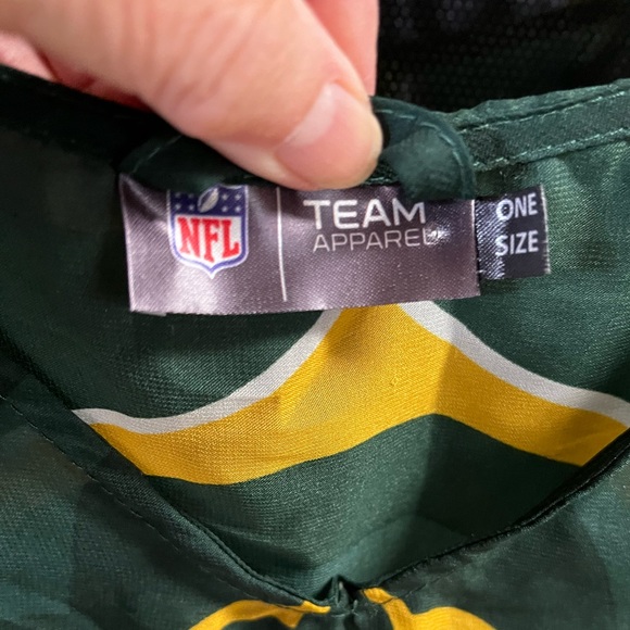 NFL Green Bay Packers Women’s Sheer Caftan With Flower Design - Little Earth - Picture 5 of 9